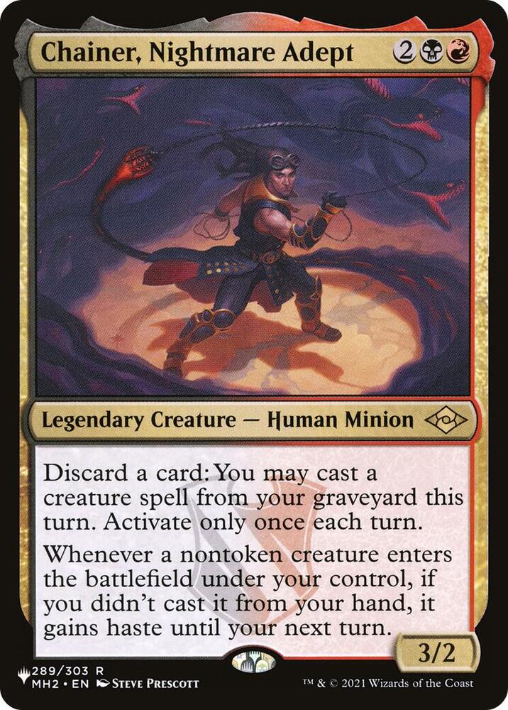 Chainer, Nightmare Adept 289/303 card