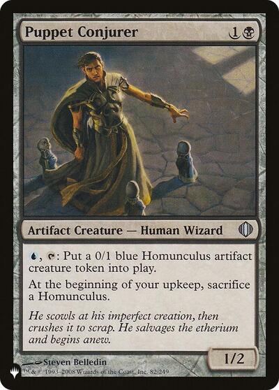 Puppet Conjurer (The List) from PLST #ALA-82, Magic: The Gathering card