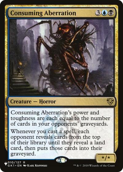 Consuming Aberration (The List) from LIST #GK1-10, Magic: The Gathering card