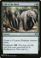 たむ!!!!!!MTG foil  Call of the herd CallOfTheHerd__40099.