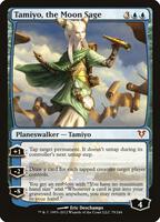 MTG 月の賢者タミヨウ foil AVR 特価※【AVR】紋章 月の賢者タミヨウ/Emblem Tamiyo, the Moon