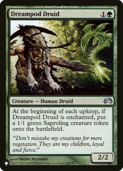 Dreampod Druid (The List) from LIST #PC2-64, Magic: The Gathering card
