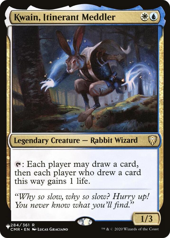 Kwain, Itinerant Meddler 284/361 card