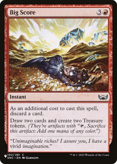 Big Score (The List) PLST SNC-102 Magic card