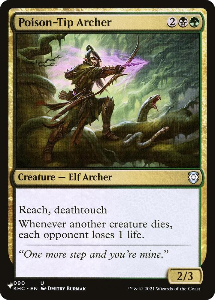 Poison-Tip Archer #KHC-90 — The List