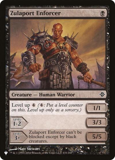 Zulaport Enforcer (The List) PLST ROE-133 Magic card