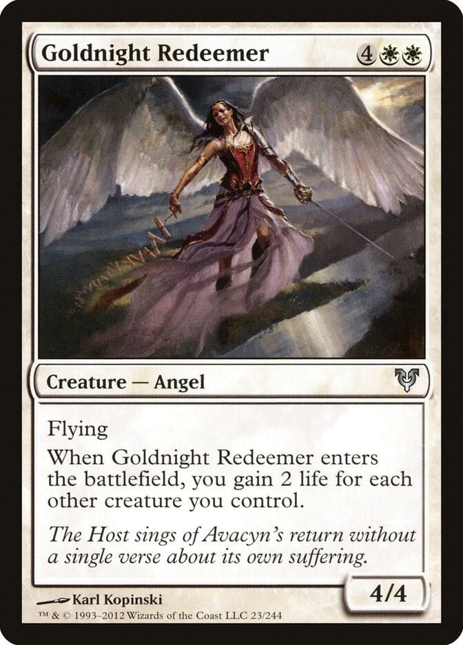 Goldnight Redeemer - Avacyn Restored - Magic: The Gathering