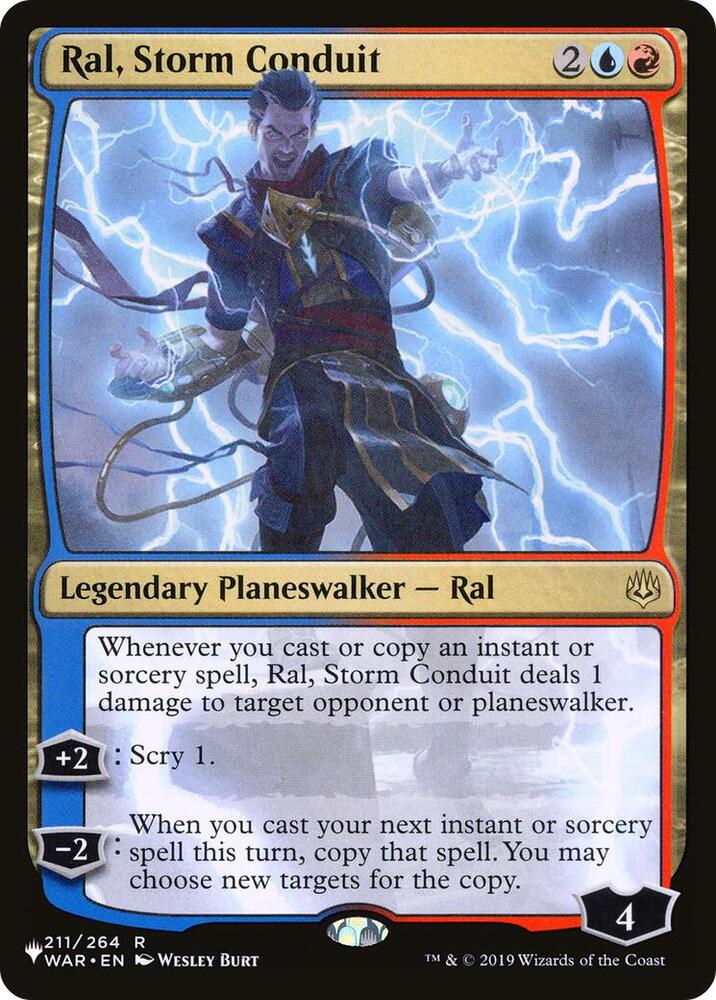 Ral, Storm Conduit #WAR-211 — The List