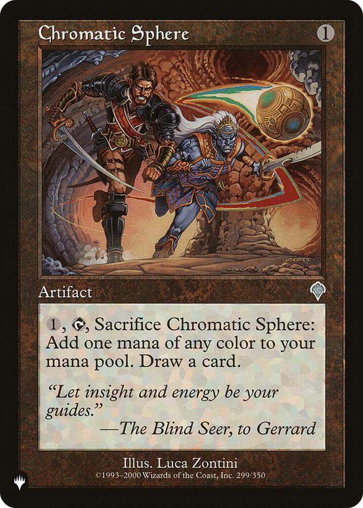 Chromatic Sphere 299/350 card