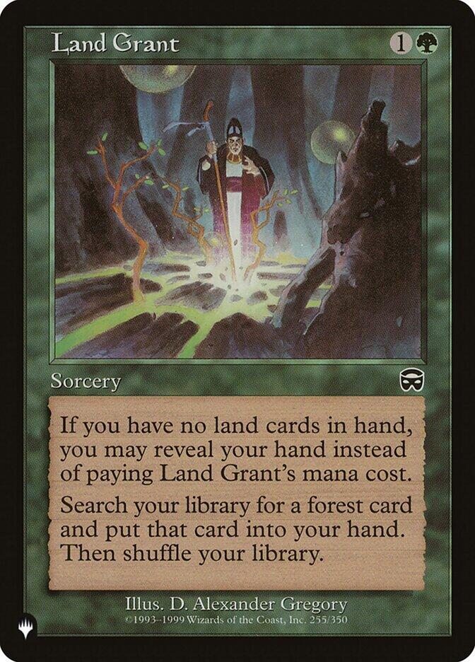 Land Grant - The List Reprints - Magic: The Gathering - TCGplayer.com