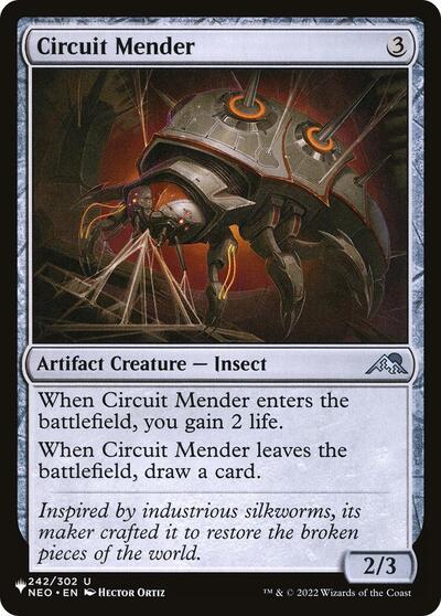 Circuit Mender (The List) from PLST #NEO-242, Magic: The Gathering card