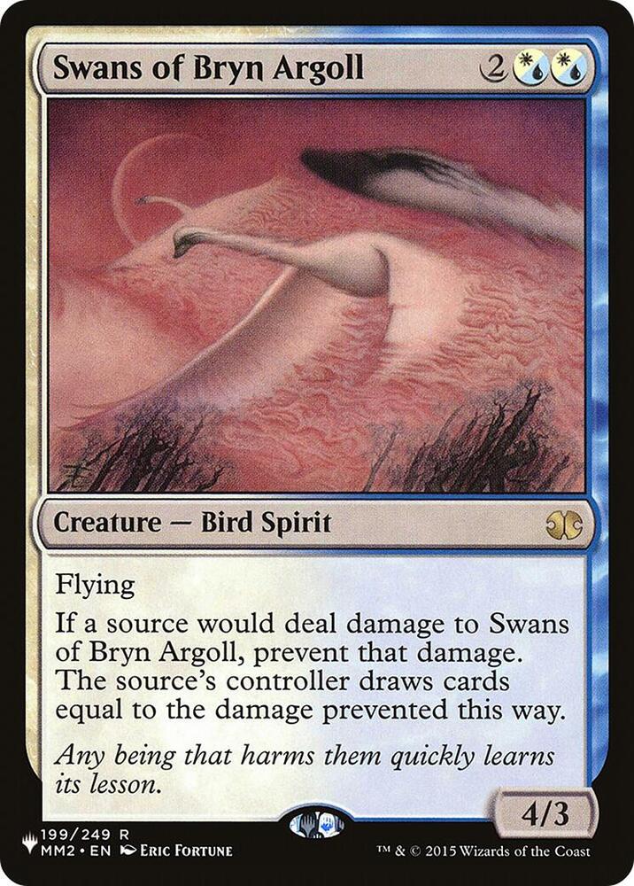 Swans of Bryn Argoll #MM2-199 — The List
