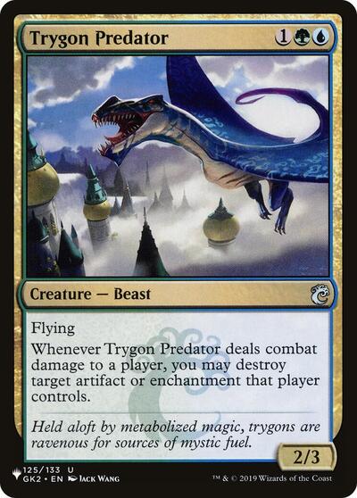 Trygon Predator (The List) from PLST #GK2-125, Magic: The Gathering card