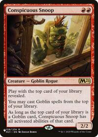 Conspicuous Snoop - The List Reprints - Magic: The Gathering card