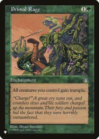 Primal Rage (The List Reprints)