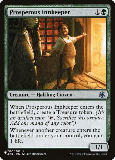 Prosperous Innkeeper (The List · from AFR) PLST AFR-200 Magic card