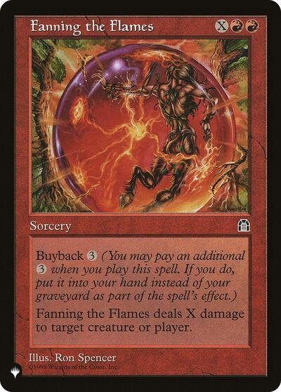 Fanning the Flames (The List) from LIST #STH-80, Magic: The Gathering card