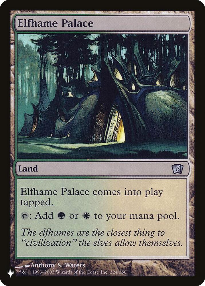 Elfhame Palace 324/350 card