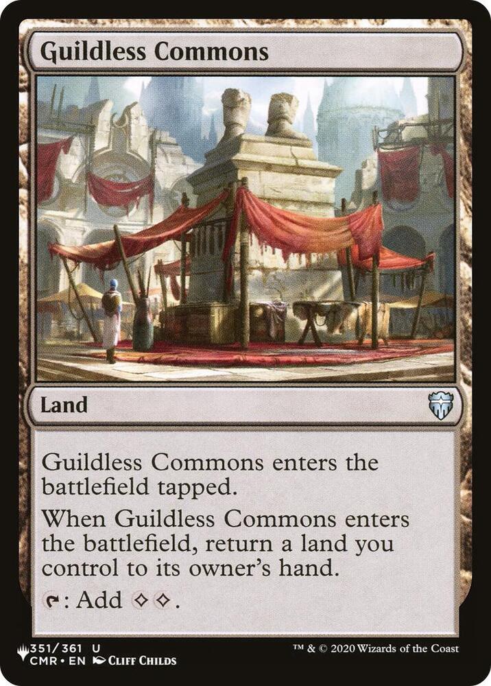 Guildless Commons 351/361 card