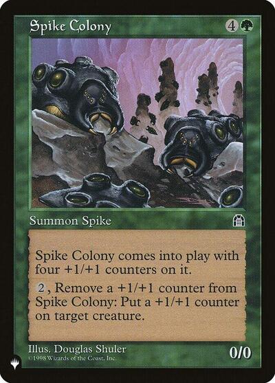 Spike Colony (The List) from PLST #STH-117, Magic: The Gathering card