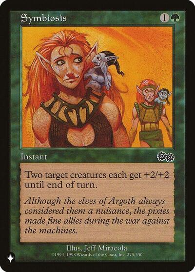 Symbiosis (The List) from PLST #USG-275, Magic: The Gathering card