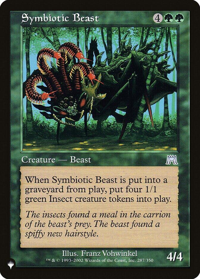 Symbiotic Beast 287/350 card