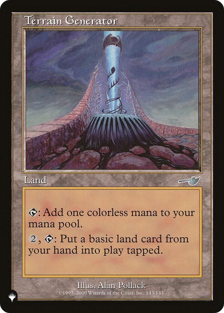 Terrain Generator The List Reprints Magic The Gathering Terrain Generator The List Reprints Magic The Gathering