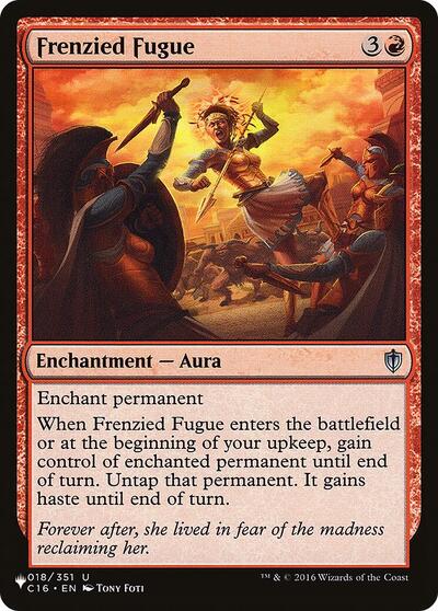 Frenzied Fugue (The List) from LIST #C16-18, Magic: The Gathering card