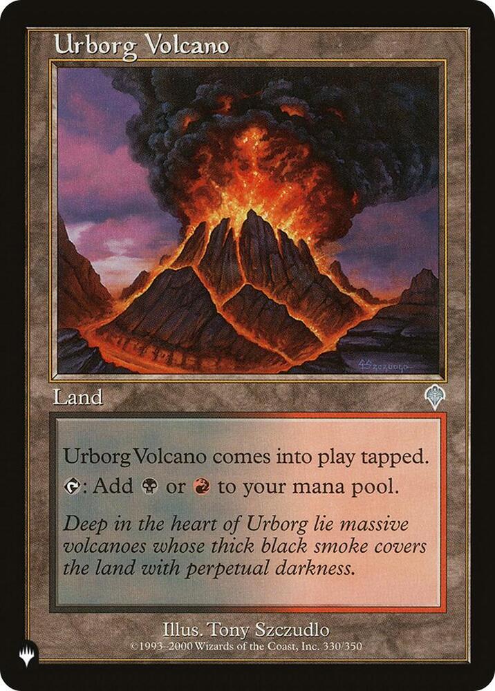 Urborg Volcano 330/350 card