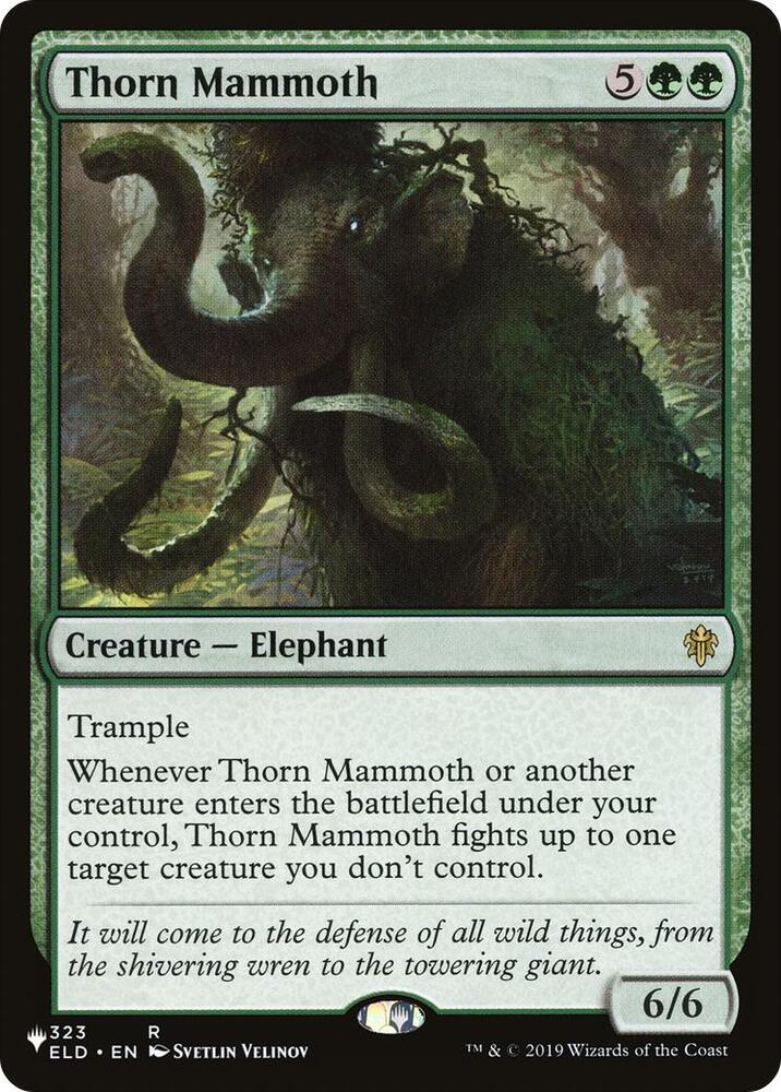 Thorn Mammoth 323/269 card