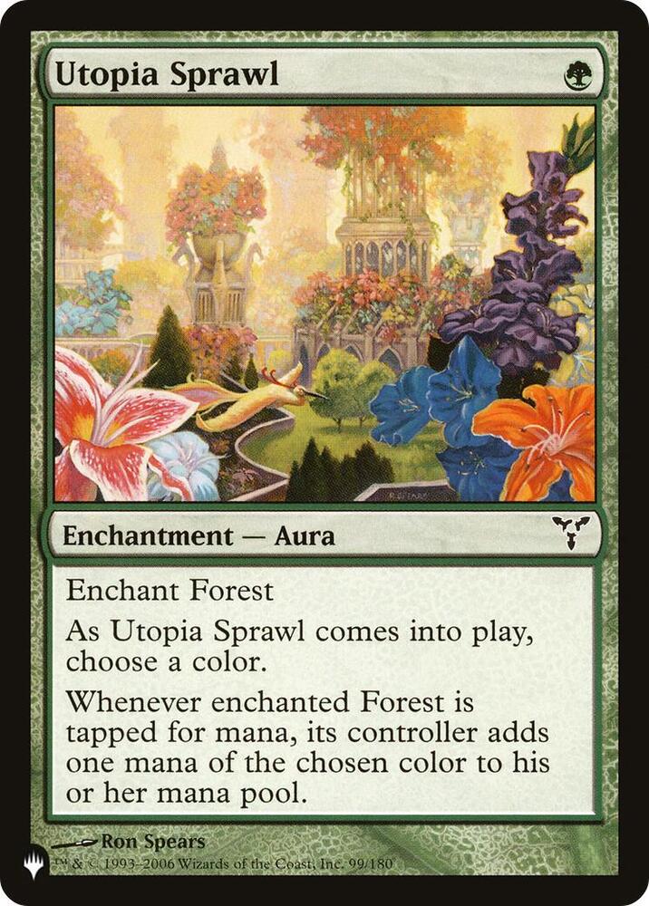 Utopia Sprawl #DIS-99 — The List