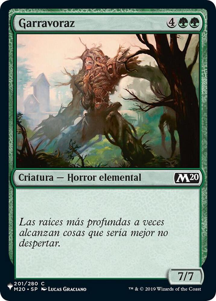 Vorstclaw (Spanish) - The List Reprints - Magic: The Gathering