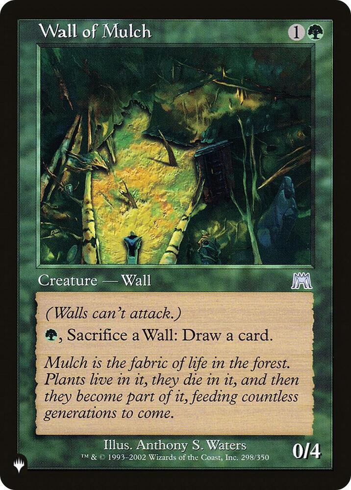 Wall of Mulch 298/350 card