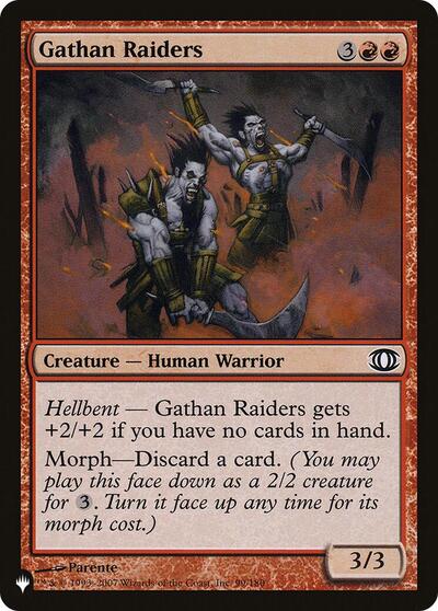 Gathan Raiders (The List) PLST FUT-99 Magic card