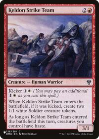 Keldon Strike Team (The List Reprints)