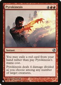 Pyrokinesis (The List Reprints)