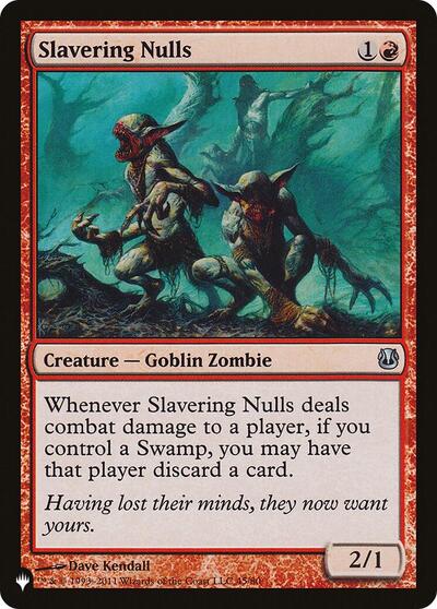 Slavering Nulls (The List) from PLST #DDH-45, Magic: The Gathering card