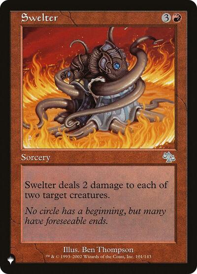 Swelter (The List) from PLST #JUD-101, Magic: The Gathering card