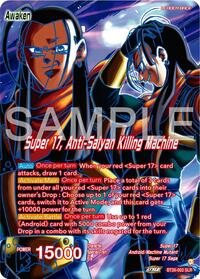 Hell Fighter 17 // Super 17, Anti-Saiyan Killing Machine (Alternate Art) card art