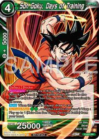 Son Goku, Days of Training (Zenkai Series Tournament Pack Vol.9) card art