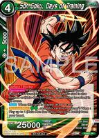 Son Goku, Days of Training (Zenkai Series Tournament Pack Vol.9