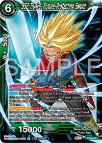 SS2 Trunks, Future-Protecting Sword (Zenkai Series Tournament Pack Vol.9) card art