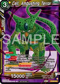 Cell, Ambushing Terror (Zenkai Series Tournament Pack Vol.9) card art