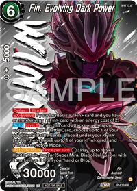 Fin, Evolving Dark Power (Zenkai Series Tournament Pack Vol.9) (Winner) card art