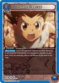 Gon Freecss (006) - UE02BT: HUNTER X HUNTER - Union Arena card