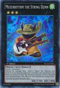Muzurhythm the String Djinn - Starter Deck: Xyz Symphony - YuGiOh