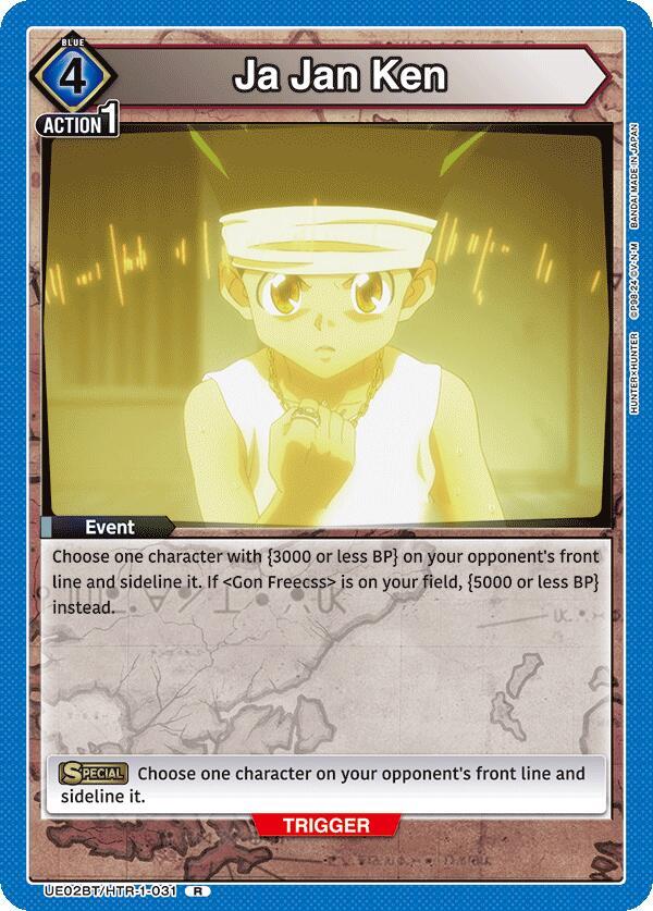 Ja Jan Ken - UE02BT: HUNTER X HUNTER - Union Arena - TCGplayer.com