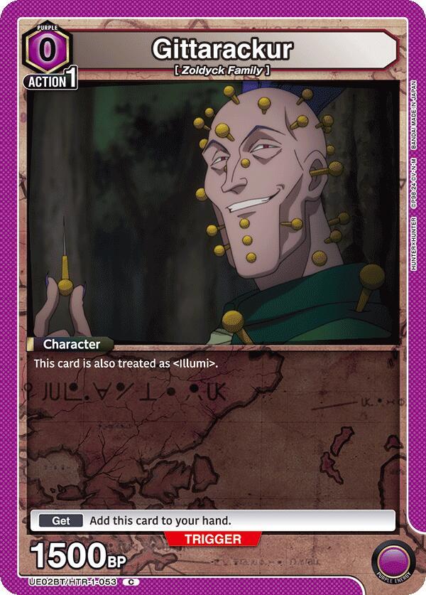 Gittarackur - UE02BT: HUNTER X HUNTER - Union Arena