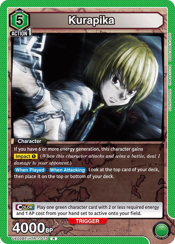 Kurapika (073) - UE02BT: HUNTER X HUNTER - Union Arena - TCGplayer.com