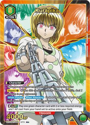 scfカード　HUNTER×HUNTER Union Arena Card Gon Freecss SR Parallel Rare HUNTER